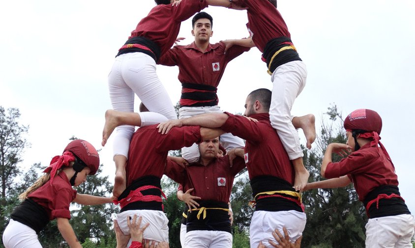 Els Xiquets van actuar a Riudoms i a Siurana el cap de setmana passat