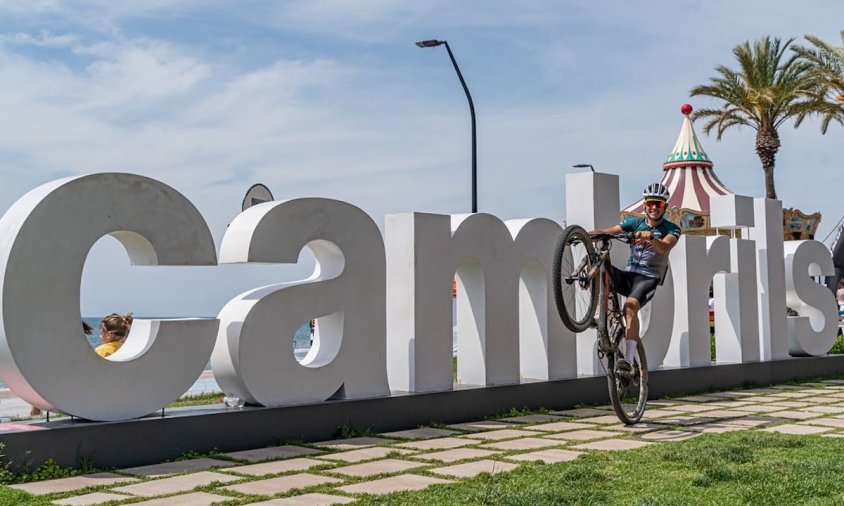 Imatge de l'edició de l'any passat al pas per les lletres de Cambrils