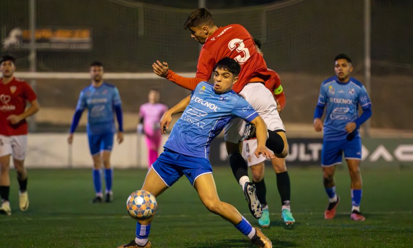 Imatge del partit entre el Cambrils Unió i la Pobla de Mafumet B