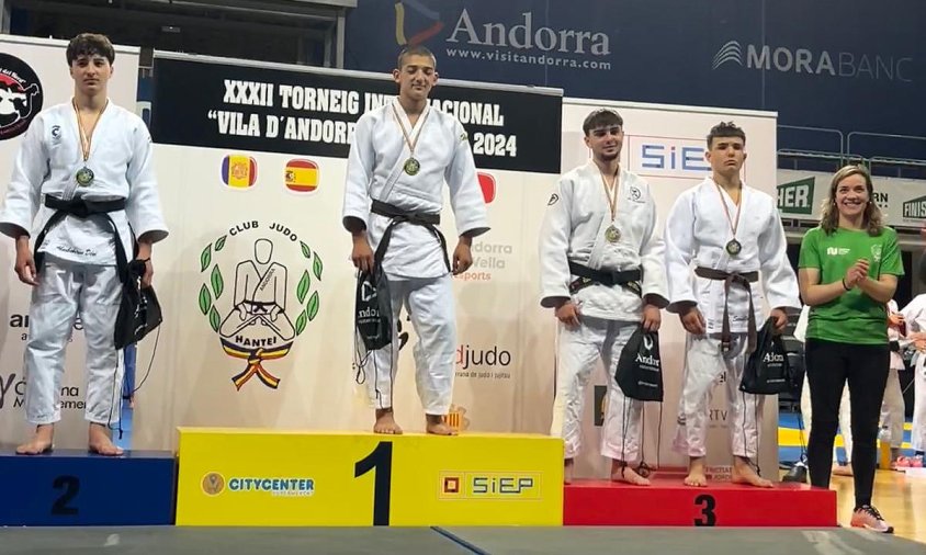 David Sevilla va aconseguir pujar al podi aconseguint la tercera posició