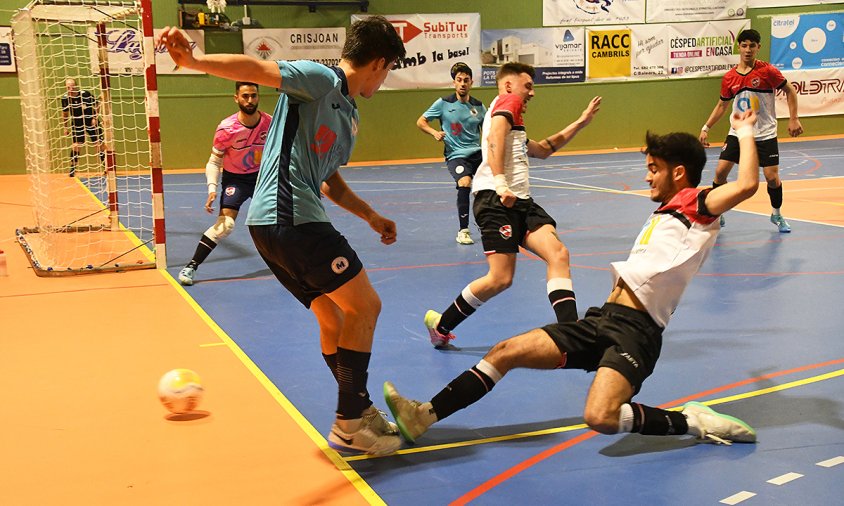 El Mediterrani i el Futsal Valls van empatar en el partit disputat aquest passat dissabte a la tarda al Palau Municipal d'Esports