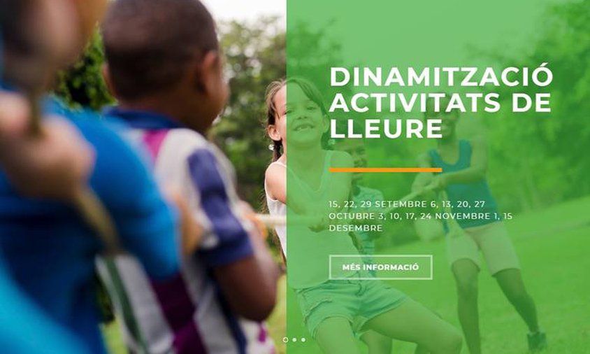 Imatge del curs de dinamització d'activitats de lleure