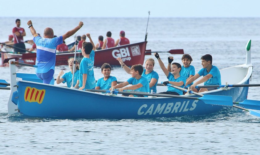 La tripulació infantil va aconseguir la victòria del campionat