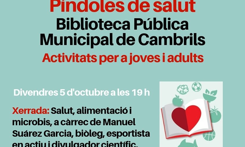 Cartells de les activitats que es faran a la Biblioteca