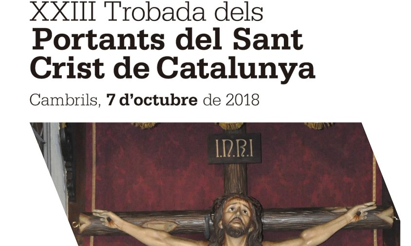 Cartell de la Trobada de Portants del Sant Crist