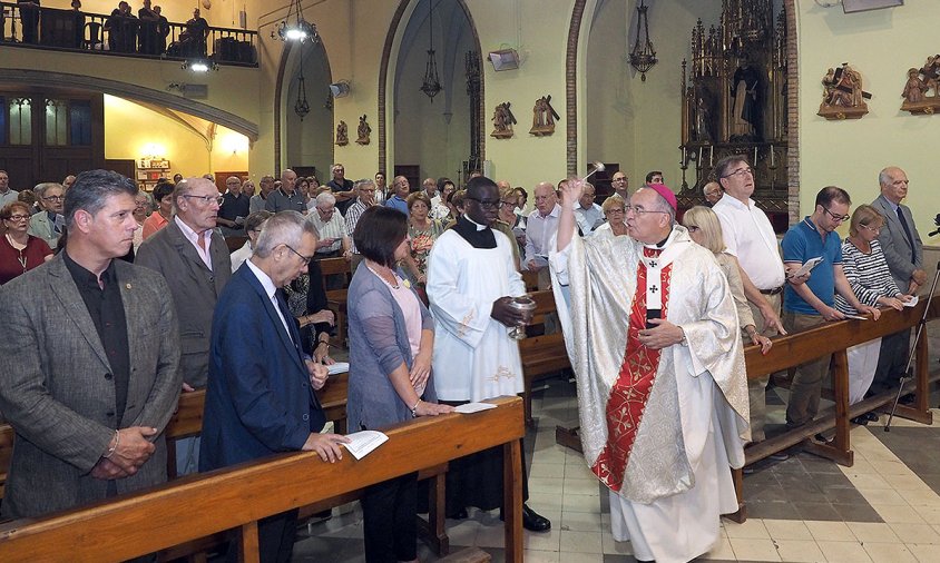 La Missa del 150è aniversari del bateig del Cardenal Vidal i Barraquer es va fer el passat divendres 5 d'octubre
