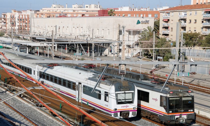 Imatge de l'estació de trens de Tarragona