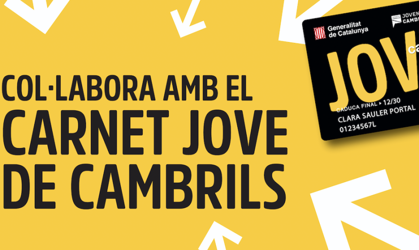 La campanya del Carnet Jove s'ha impulsat per a captar noves empreses que ofereixin descomptes