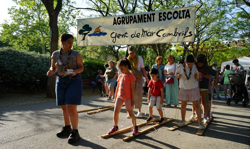Els jocs i les activitats van ser les protagonistes del primer Tram de la Fira de Xauxa, a partir de les 18 h