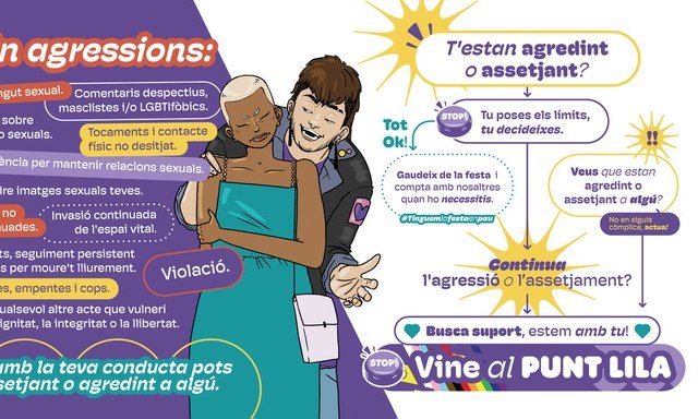 El punt comptarà amb la presència de professionals amb formació en detecció i intervenció en situacions de violències sexuals i/o LGBTI+fòbiques