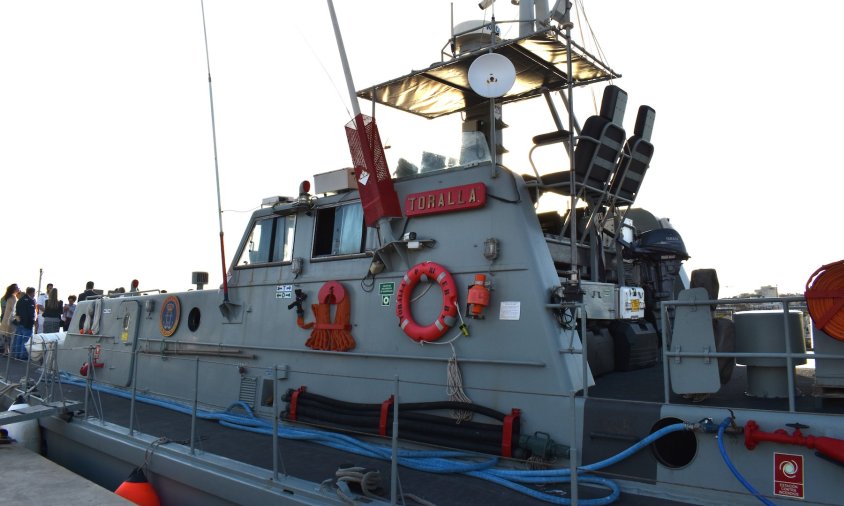 Imatge del patruller de l'Armada espanyola