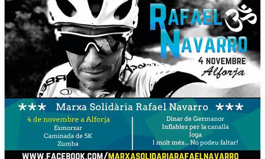 Cartell de la Marxa Solidària Rafael Navarro