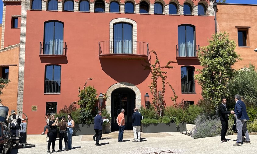 El gran hotel Mas den Bruno va acollir els actes de la jornada turística d'ahir