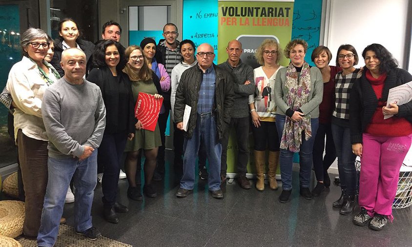 Presentació de les parelles lingüístiques de Voluntariat per la Llengua