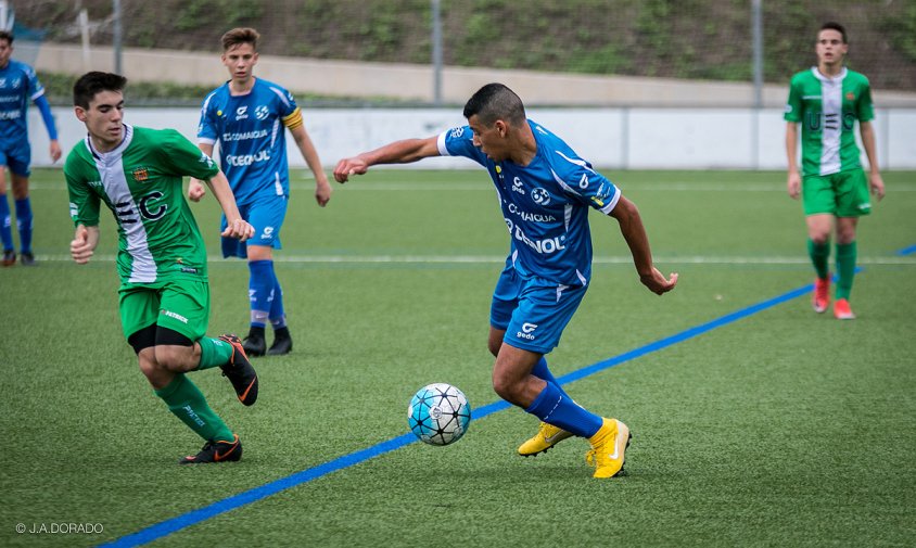 Partit del cadet A contra el Cornellà