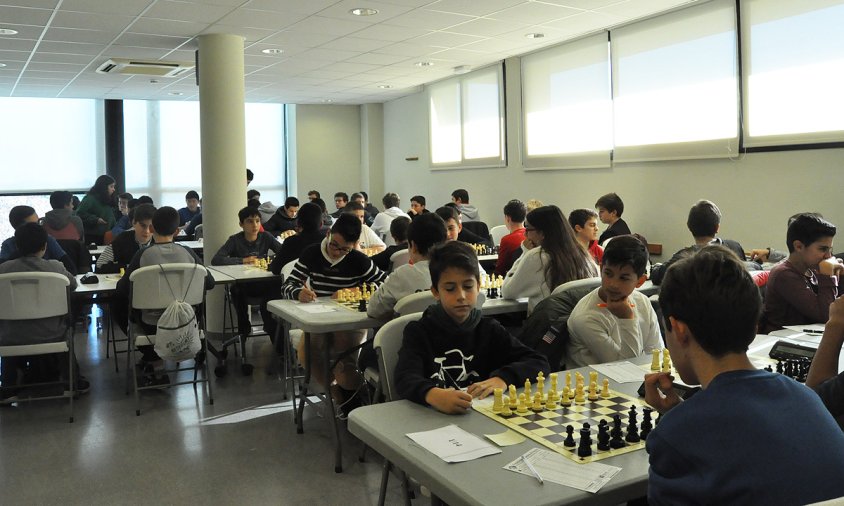 Disputa de la darrera jornada del torneig, el passat dissabte al matí