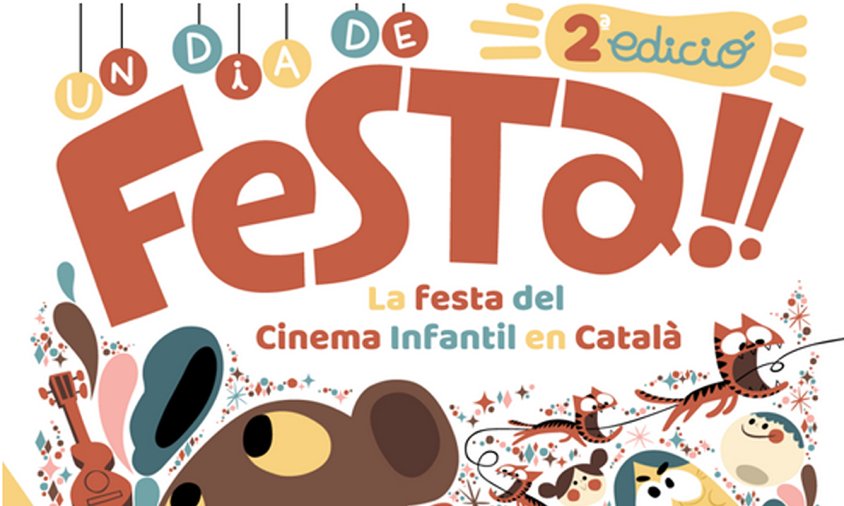 Imatge del cartell de la festa dedicada al cinema infantil en català