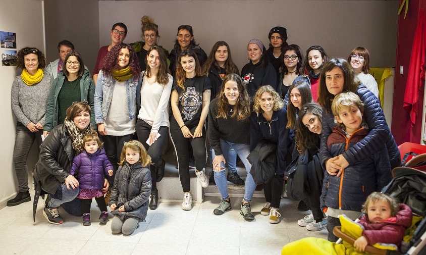 L'assemblea oberta feminista es va celebrar, aquest passat dissabte al matí, al Casal Popular El Polvorí