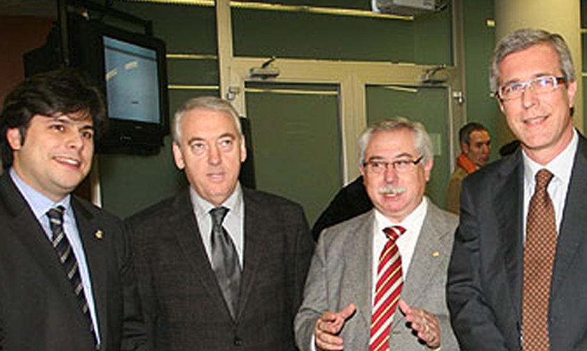 Els alcaldes de Valls, Vila-seca, Reus i Tarragona