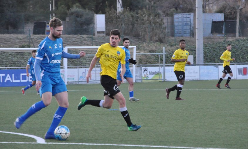 El Cambrils Unió va caure derrotat, el passat dissabte a la tarda, contra el Lleida Esportiu B