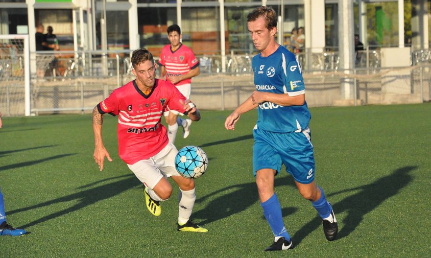 Imatge del partit de la primera volta de la lliga entre el Cambrils Unió i l'Igualada, el passat mes de setembre