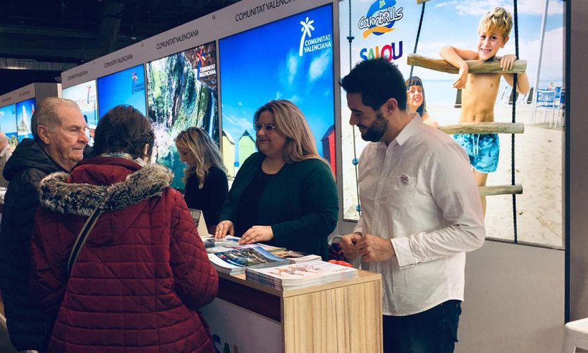 Estand promocional de Cambrils i Salou a Brussel·les