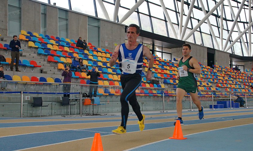 Pere Ferrando en una de les proves del campionat