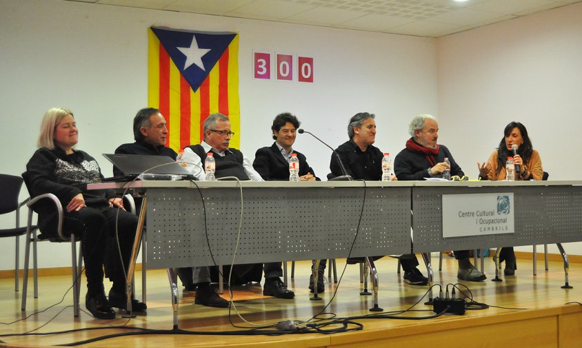 Els set candidats de la llista de Primàries, en la presentació que es va fer la setmana passada