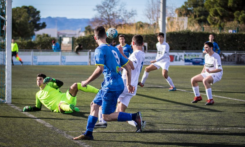 Partit del juvenil A contra el Blanca Subur