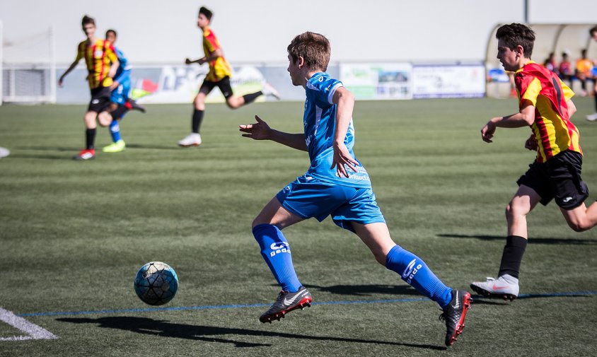 Imatge d'un dels partits disputats aquest passat cap de setmana