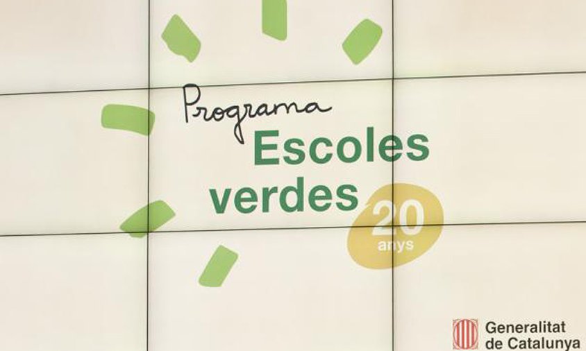 Imatge del logotip d'escoles verdes