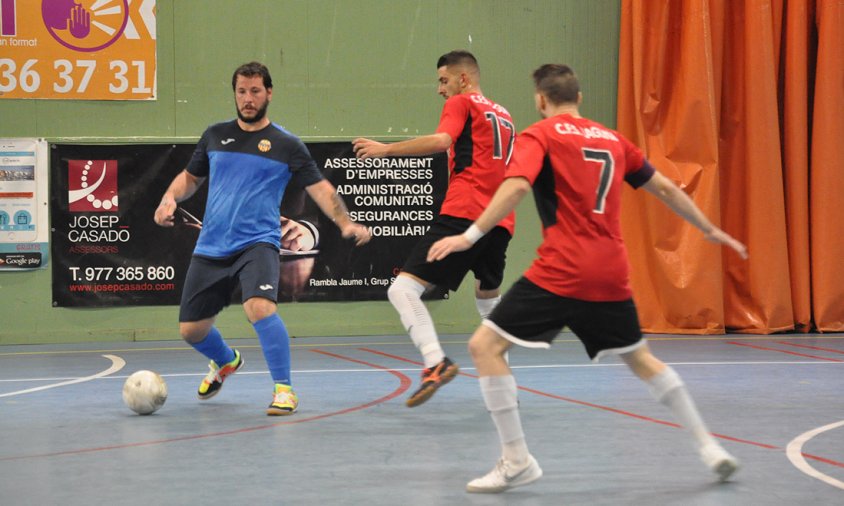 Imatge del partit de la primera volta de la lliga entre el Laguna i el Tecnovit Alforja, disputat el passat mes d'octubre