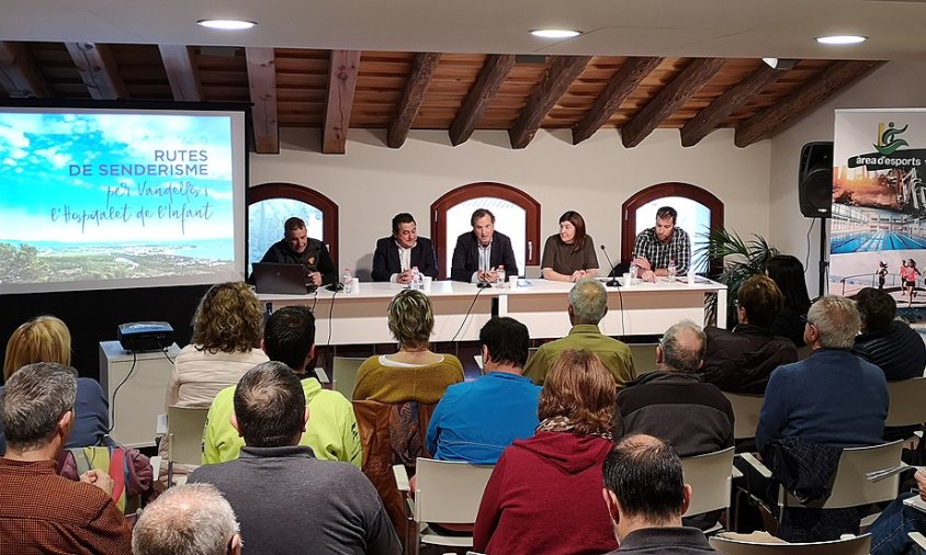 Acte de presentació, que va tenir lloc divendres passat, 22 de març, al vespre, a Ca la Torre de Vandellòs