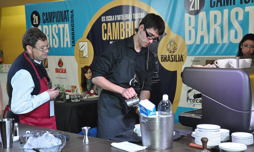 Imatge d'arxiu del campionat de baristes que es va celebrar a Cambrils, l'abril de 2013