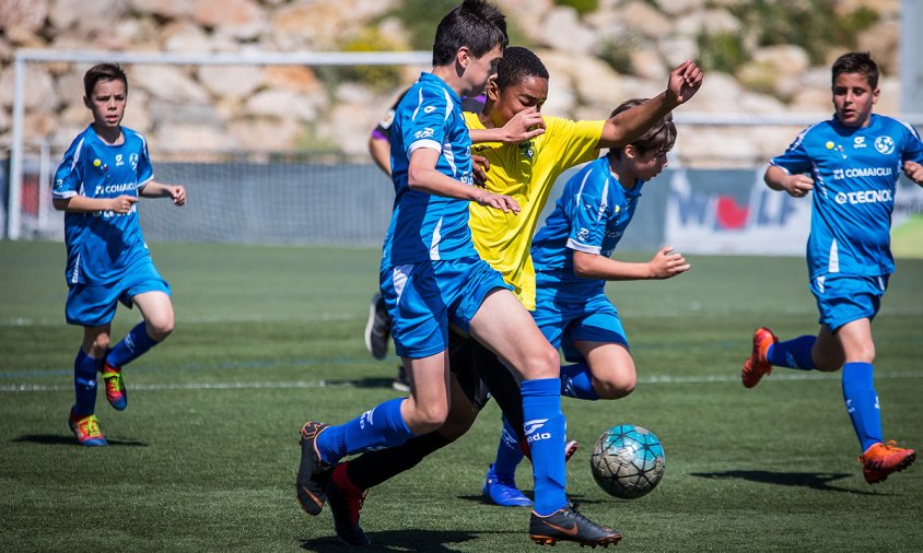 Partit de l'infantil C contra l'EFBS Costa Daurada