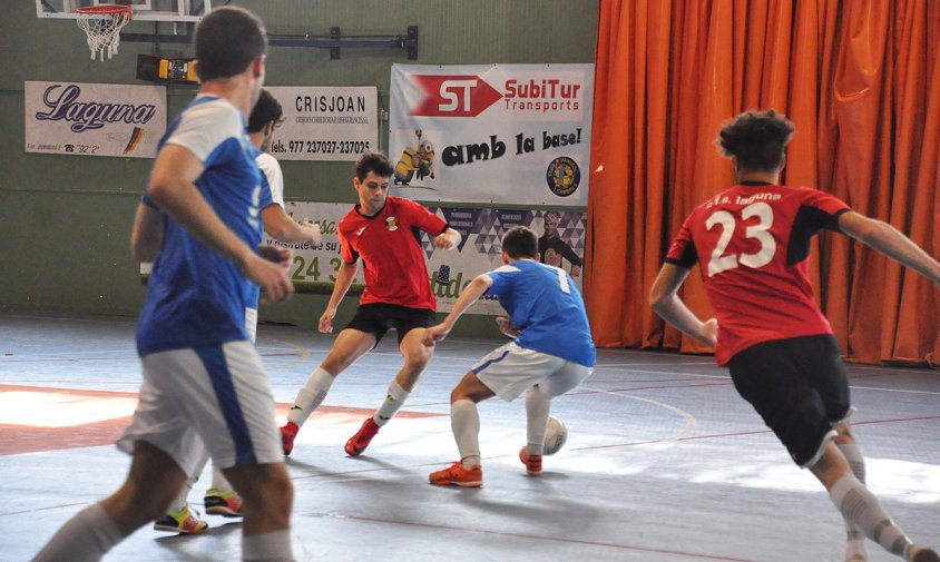 Partit entre el Laguna i l'Alcoletge, disputat el passat dissabte