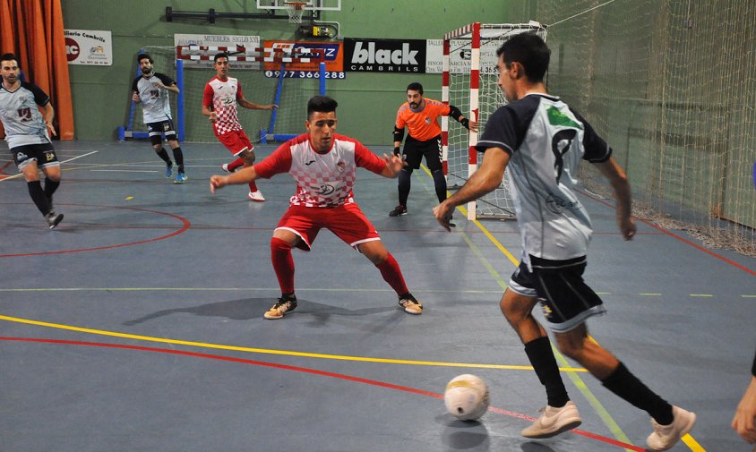 Partit de la primera volta de la lliga entre el Mediterrani i l'Hospitalet de l'Infant, disputat el passat novembre