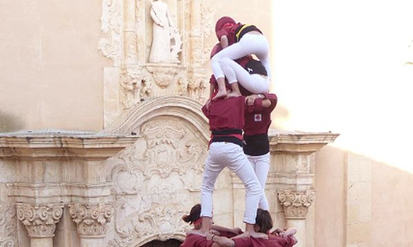 ·de 7 dels Xiquets de Cambrils a la diada de Vinyols