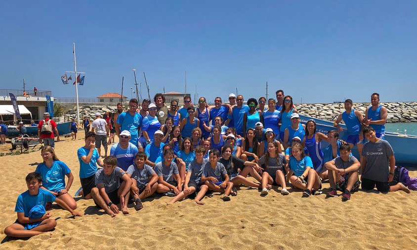 Foto de grup dels Vogadors Vent d'Estrop a Arenys de Mar