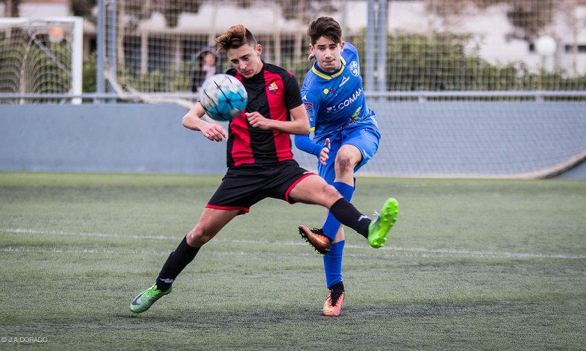 Partit de l'infantil A contra el Reus Deportiu