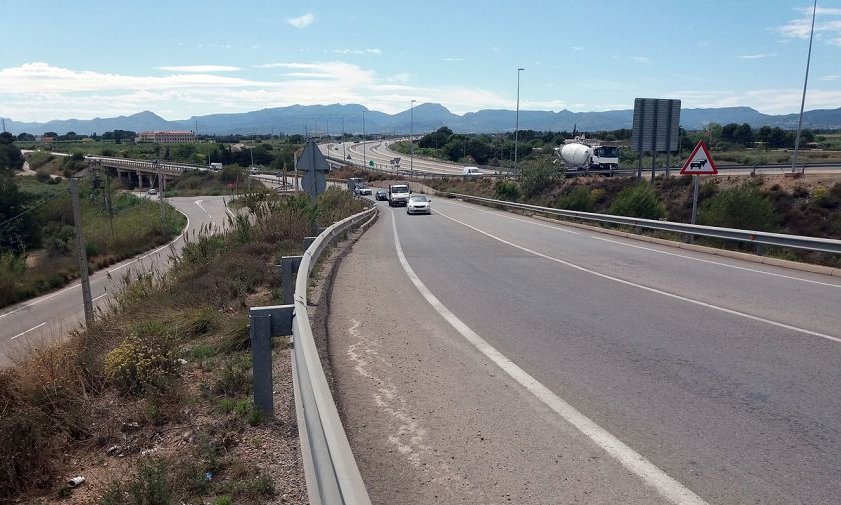 Una de les càmeres de seguretat s'ha instal·lat a la sortida de la rotonda en direcció a la carretera de Misericòrdia i l'A7