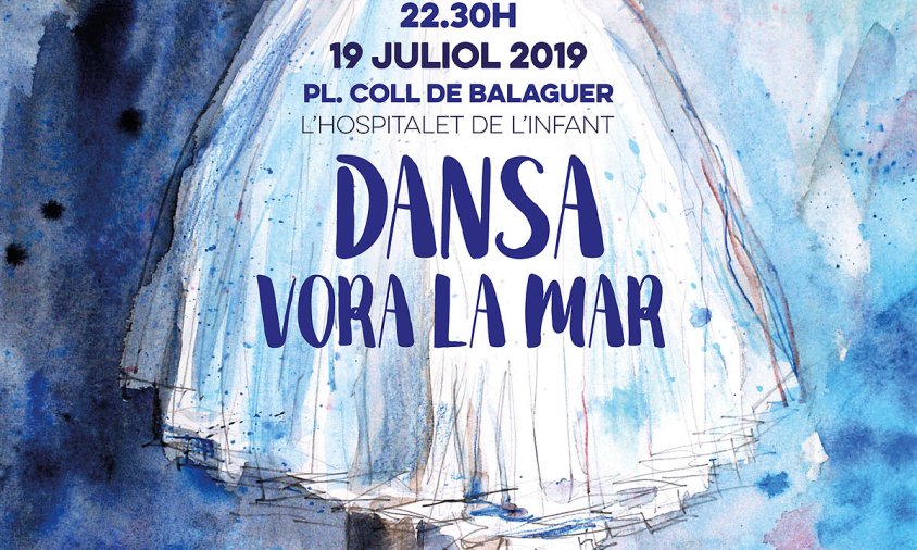 Cartell de l'activitat Dansa vora el mar