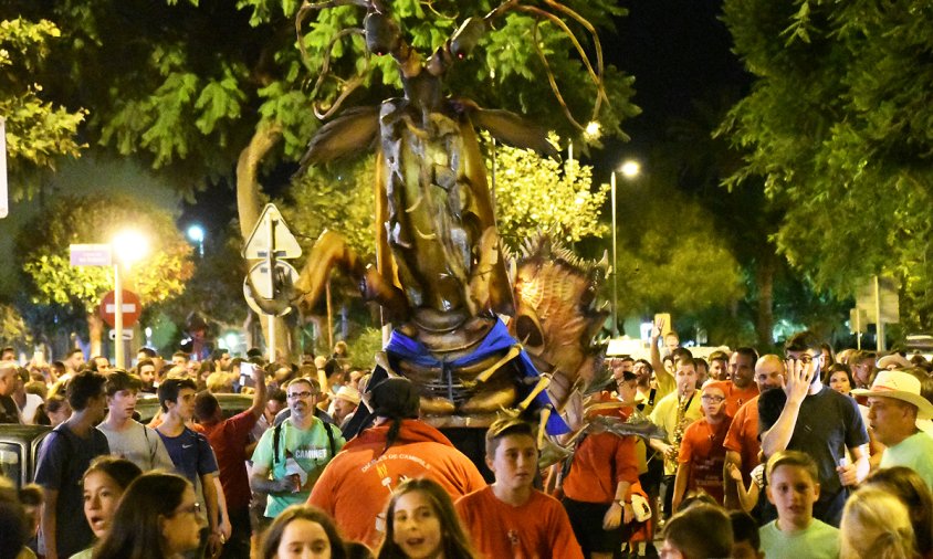 Centenars de Persones van participar a la Pujada de la Galera, aquest passat dssabte a la nit