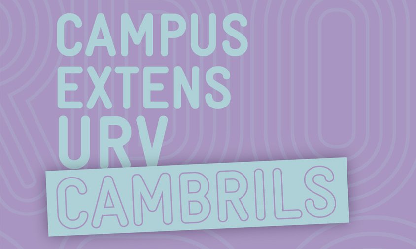 Logotip del programa del nou curs d'activitats del Campus Extens de la URV