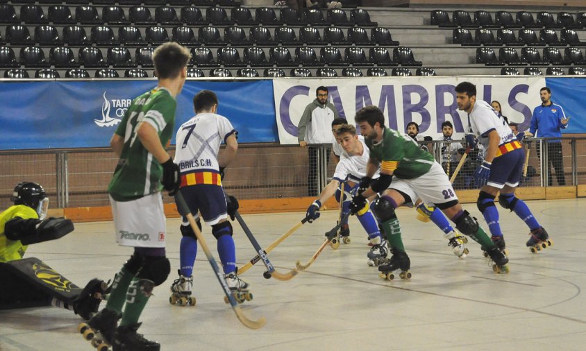 Partit entre el Cambrils CH i el Cerdanyola, disputat el passat dissabte a la tarda