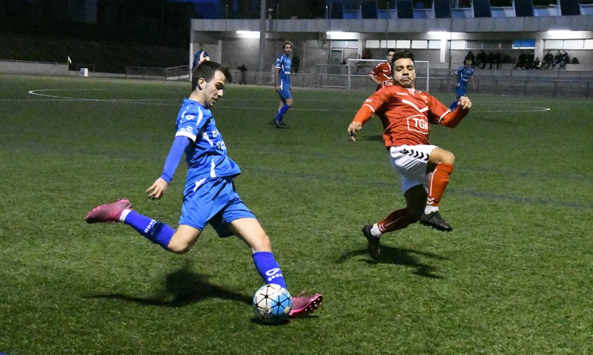 Imatge d'arxiu d'un partit del Cambrils Unió, aquesta temporada