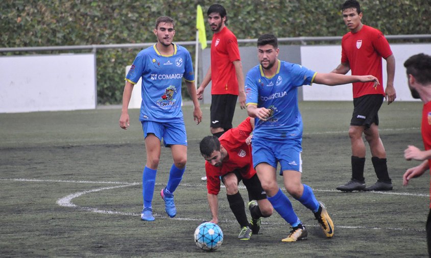 Partit de la primera volta de la lliga entre el Cambrils Unió i el Torreforta, el passat mes de setembre