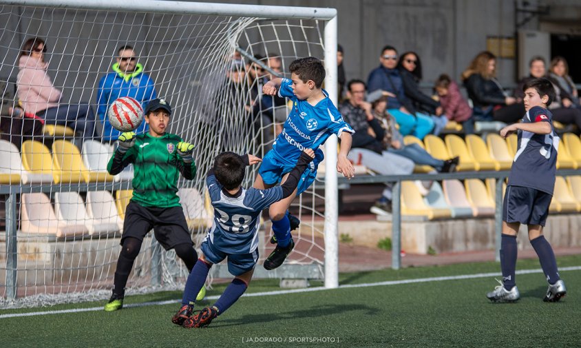 Partit de l'aleví E contra el Mas Iglesias de Reus