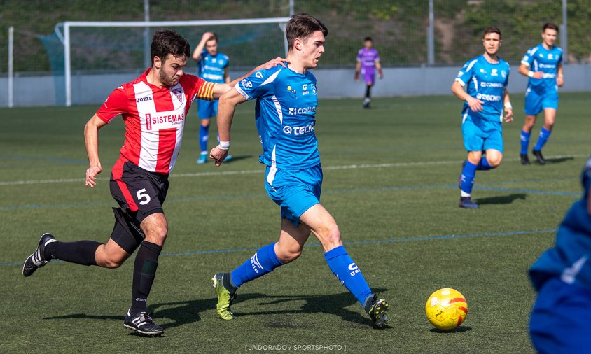 Partit del juvenil A contra el Segre