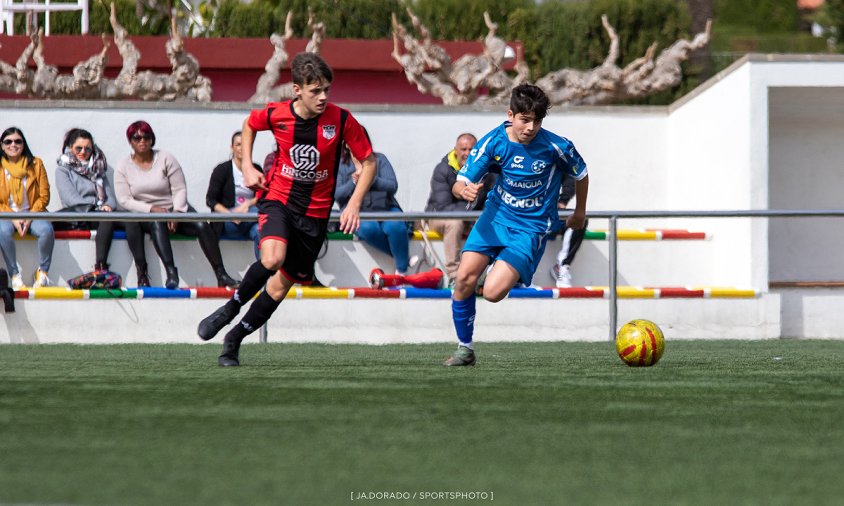 Partit del cadet B contra el Base l'Hospitalet de l'Infant